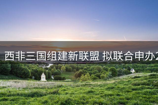 西非三国组建新联盟 拟联合申办2032年非洲杯赛事